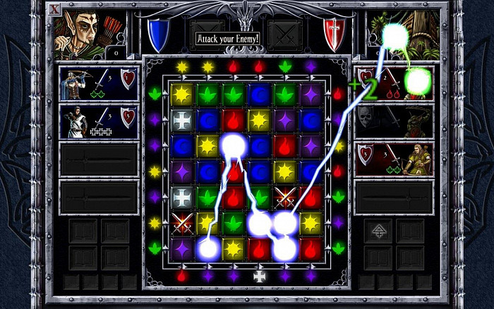 Скриншот из игры Puzzle Kingdoms
