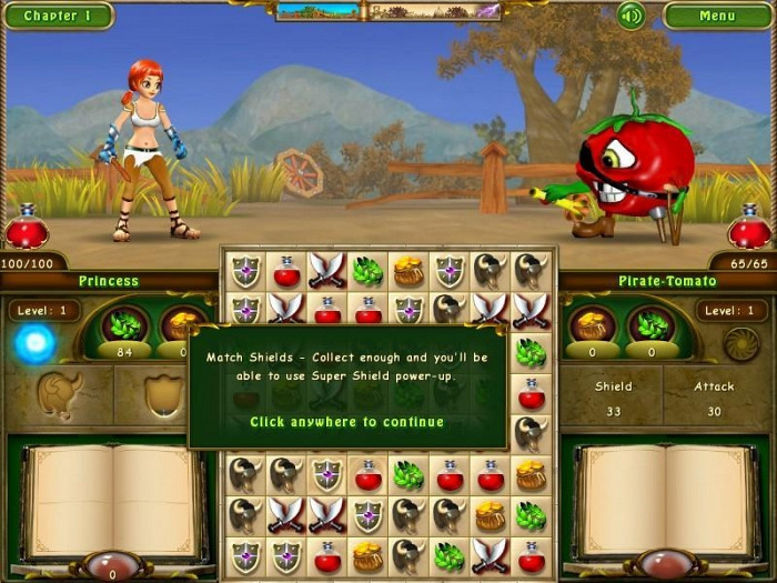 Скриншот из игры Puzzle Hero