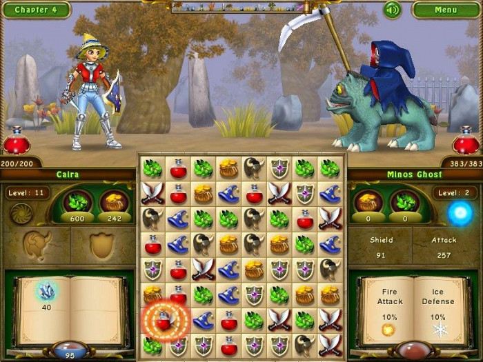 Скриншот из игры Puzzle Hero