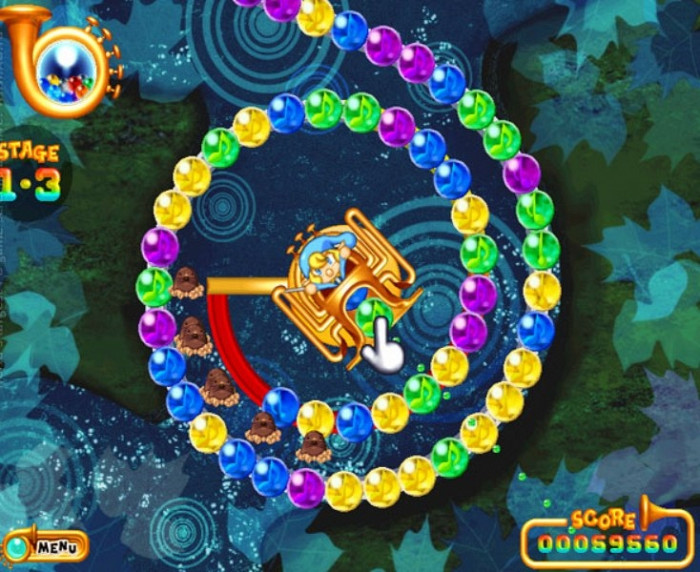 Скриншот из игры Puzz Loop