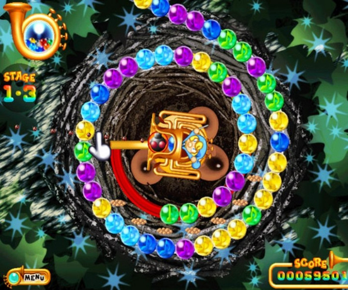 Скриншот из игры Puzz Loop