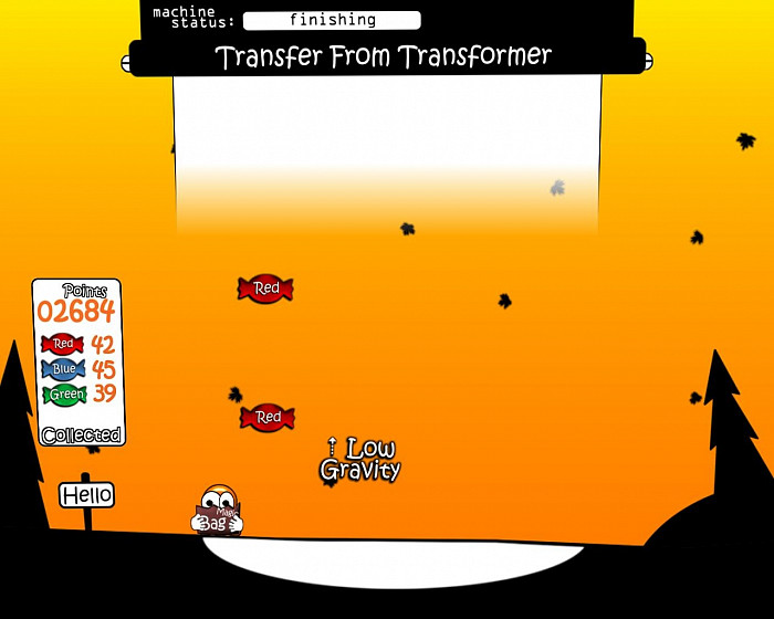Скриншот из игры PutUp