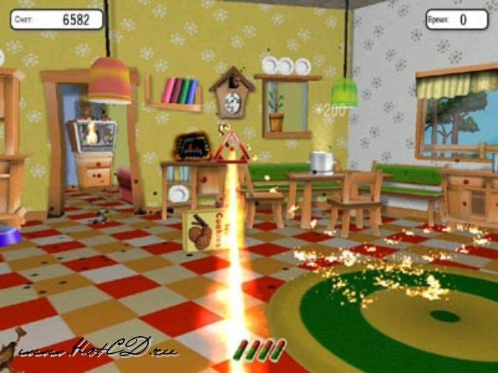Скриншот из игры Shoot the Roach