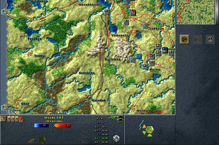 Скриншот из игры Decisive Battles of World War II: Korsun Pocket Across the Dnepr