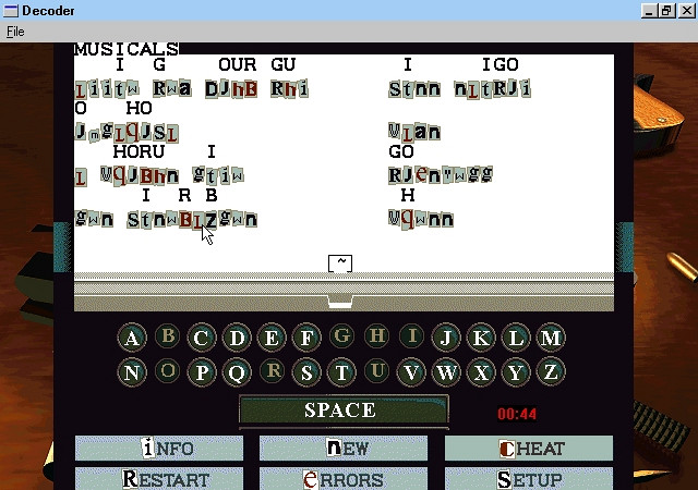 Скриншот из игры Decoder