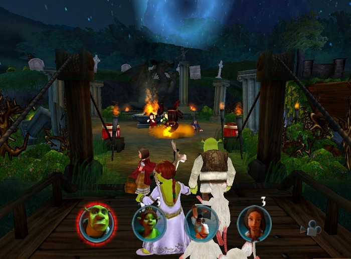 Скриншот из игры Shrek 2: Team Action