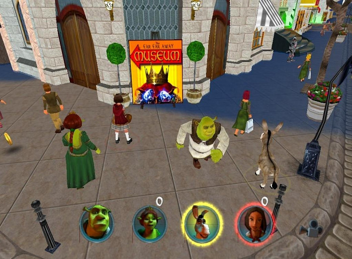 Shrek 2 team action прохождение