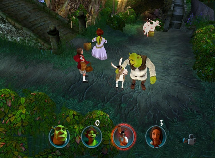 Скриншот из игры Shrek 2: Team Action