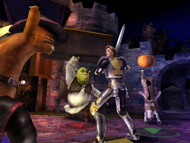 Скриншот из игры Shrek SuperSlam