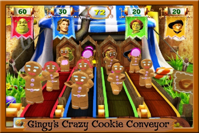 Скриншот из игры Shrek's Carnival Craze