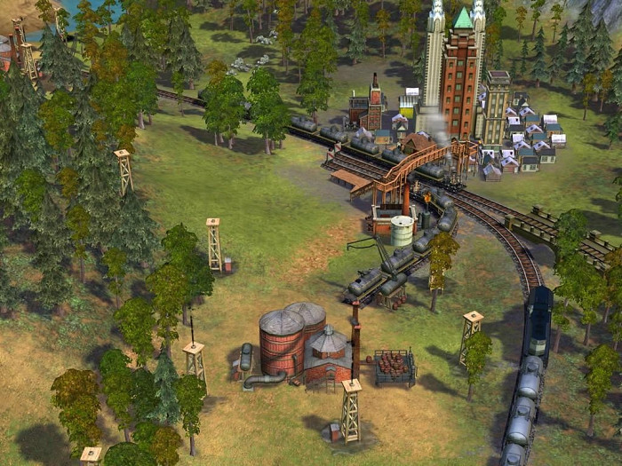 Скриншот из игры Sid Meier's Railroads!