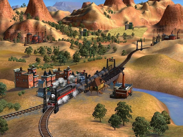 Скриншот из игры Sid Meier's Railroads!