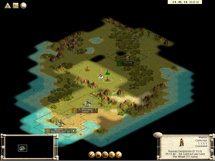 Скриншот из игры Sid Meier's Civilization 3