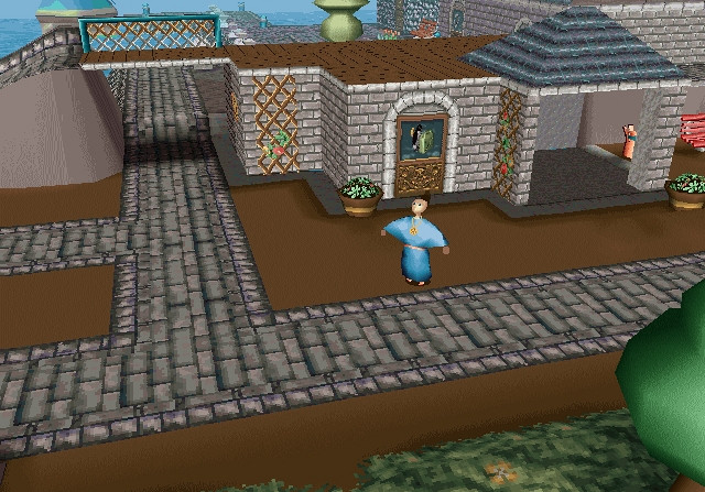 Скриншот из игры Little Big Adventure 2