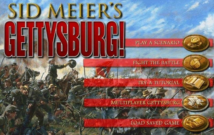 Скриншот из игры Sid Meier's Gettysburg!
