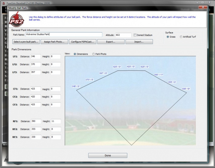 Скриншот из игры PureSim Baseball 2