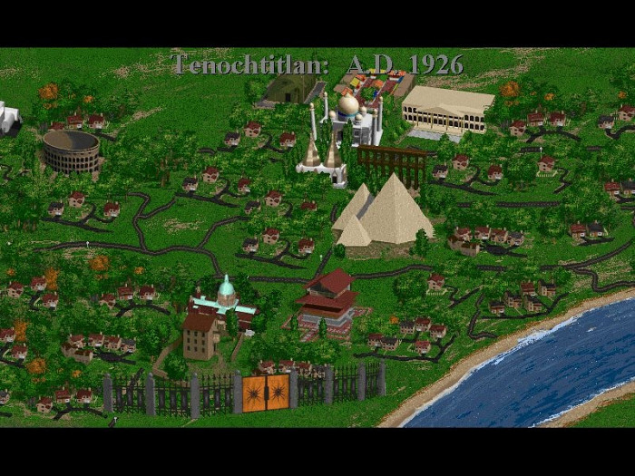 Скриншот из игры Sid Meier's Civilization 2