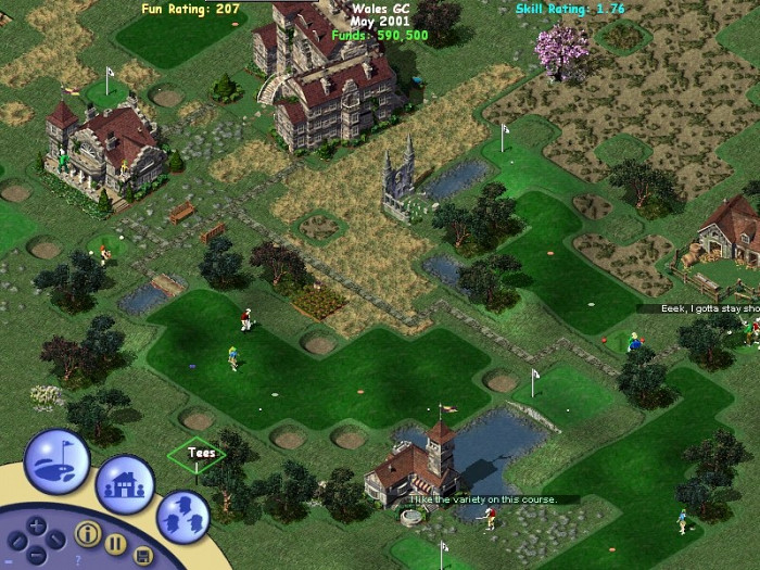 Скриншот из игры Sid Meier's SimGolf