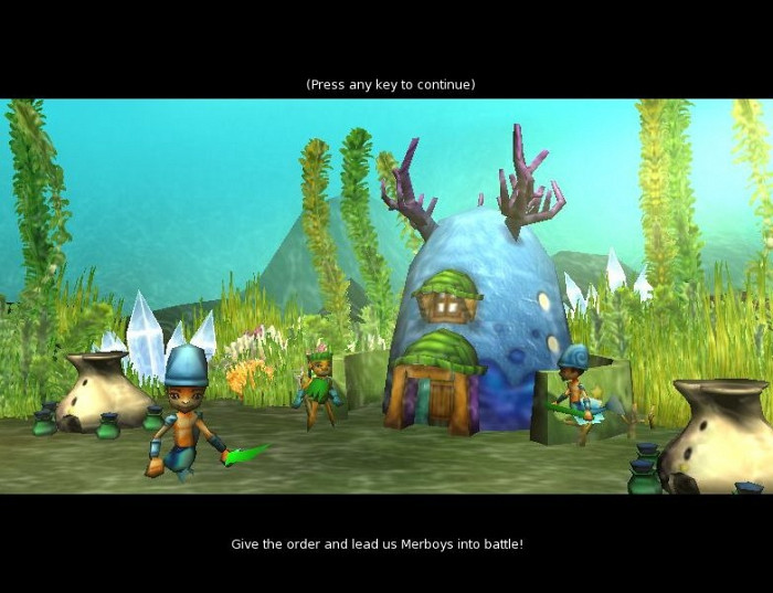 Скриншот из игры Deep Quest