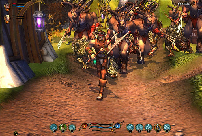 Скриншот из игры Silverfall
