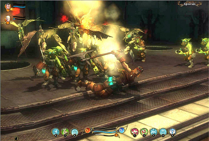 Скриншот из игры Silverfall