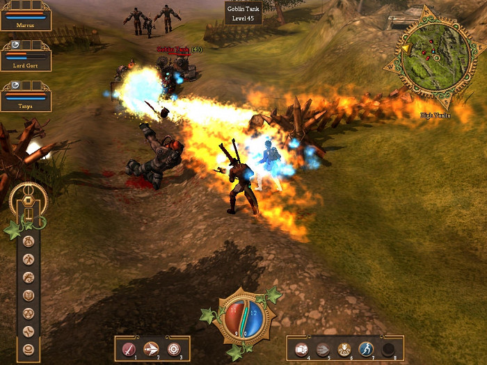 Скриншот из игры Silverfall: Earth Awakening