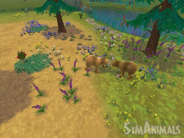 Скриншот из игры SimAnimals