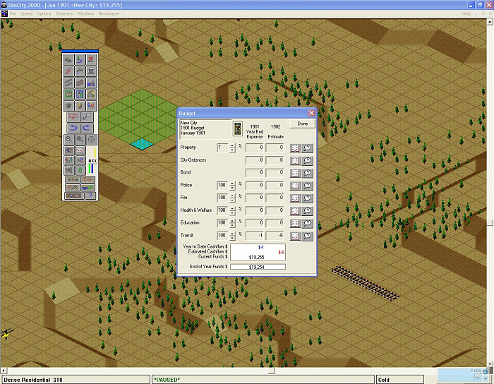 Скриншот из игры SimCity 2000 for Windows