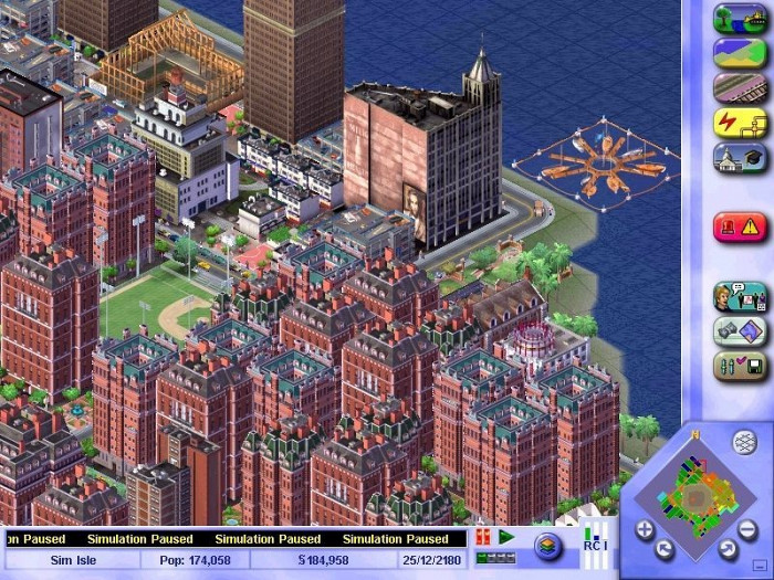 Скриншот из игры SimCity 3000