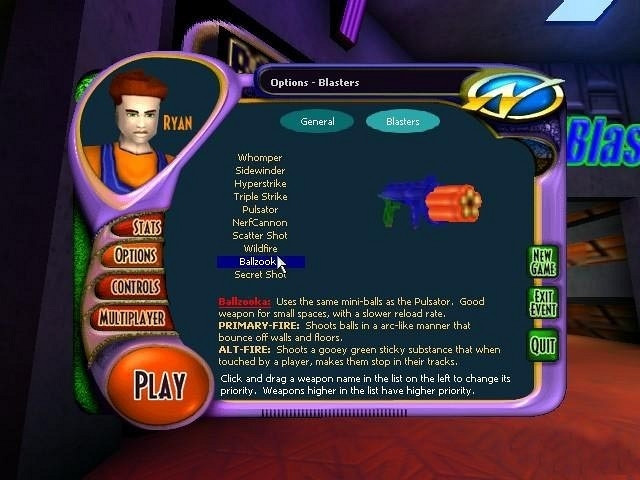 Скриншот из игры Nerf ArenaBlast