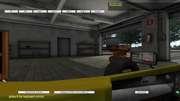 Скриншот из игры netKar PRO
