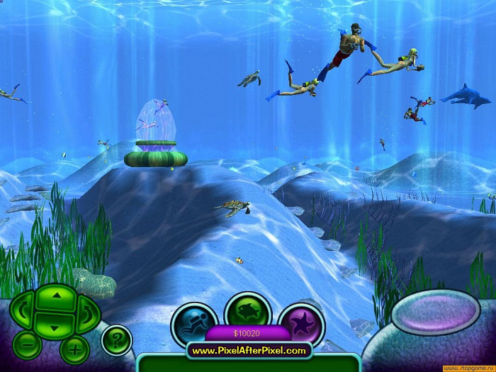 Скриншот из игры Deep Sea Tycoon