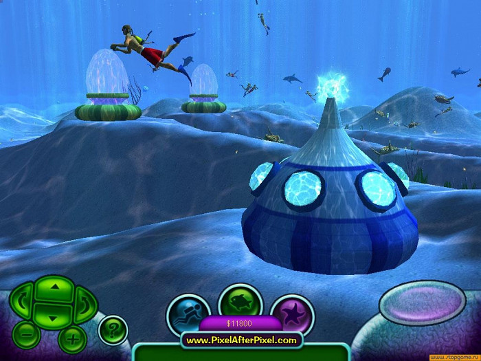 Скриншот из игры Deep Sea Tycoon