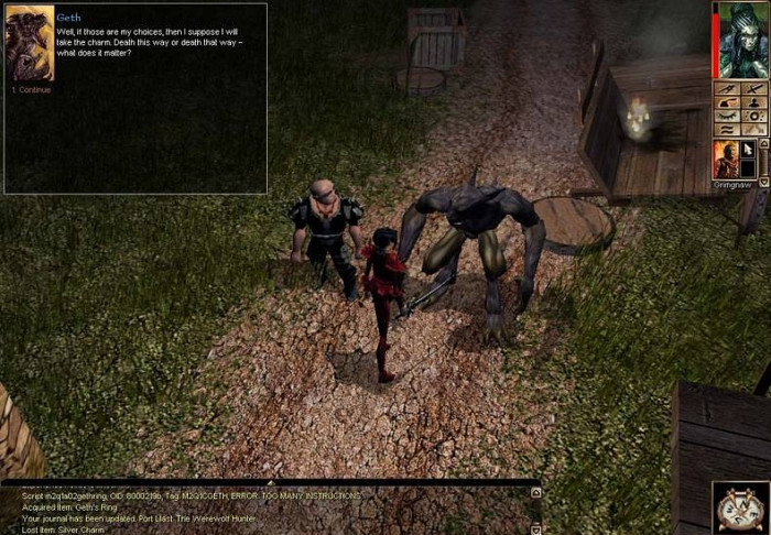 Скриншот из игры Neverwinter Nights (2002)