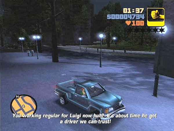 Скриншот из игры Grand Theft Auto 3