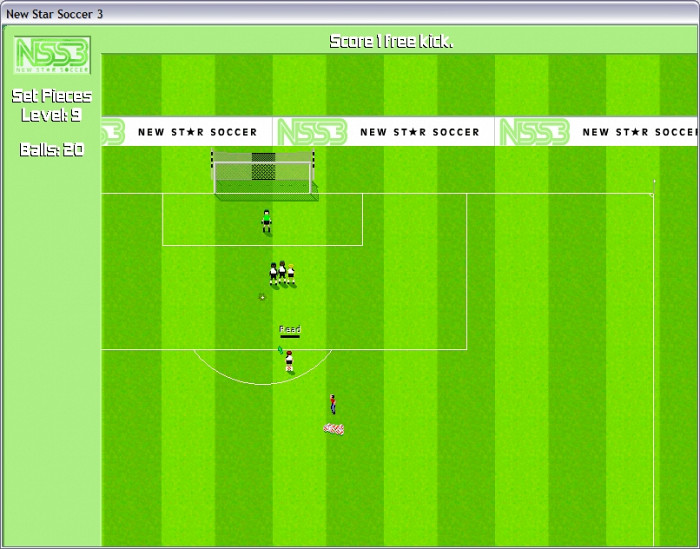 Скриншот из игры New Star Soccer 3