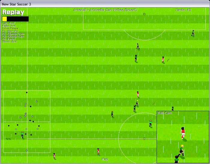 Скриншот из игры New Star Soccer 3