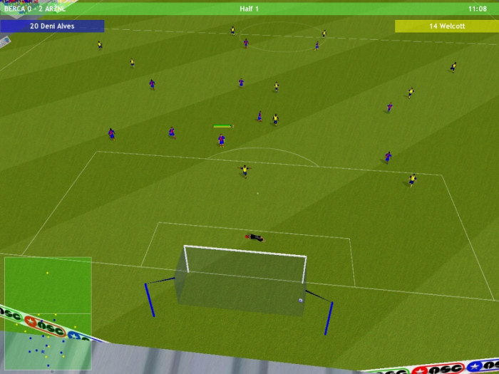 Скриншот из игры New Star Soccer 2010