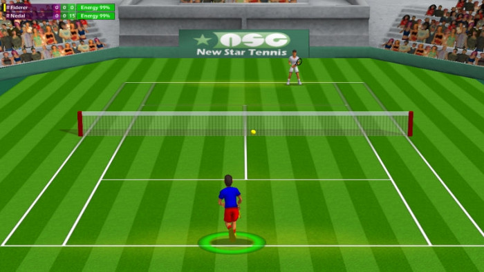 Скриншот из игры New Star Tennis