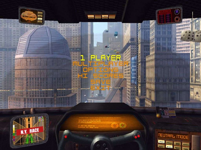 Скриншот из игры New York Race