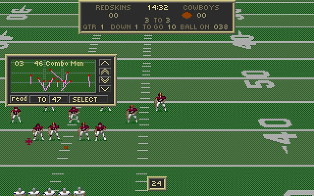 Скриншот из игры NFL Coaches Club Football