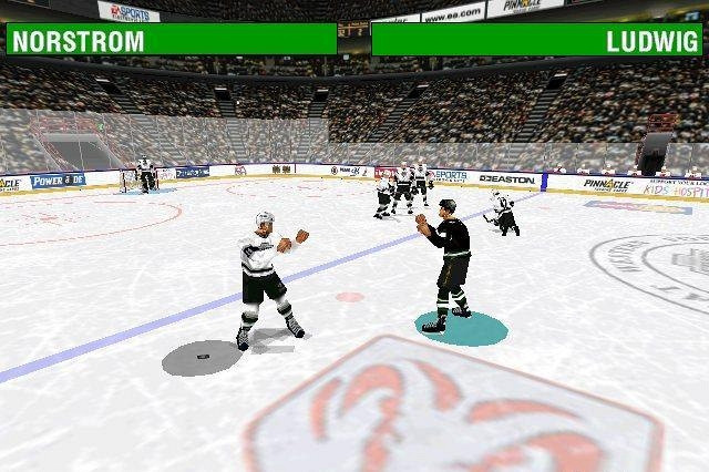 Скриншот из игры NHL '98