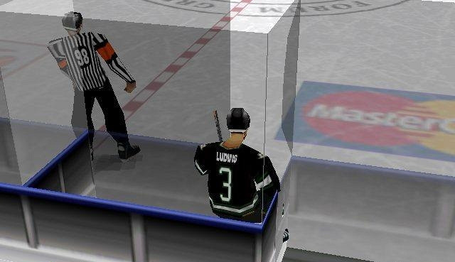 Скриншот из игры NHL '98