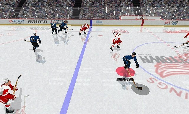 Скриншот из игры NHL '99
