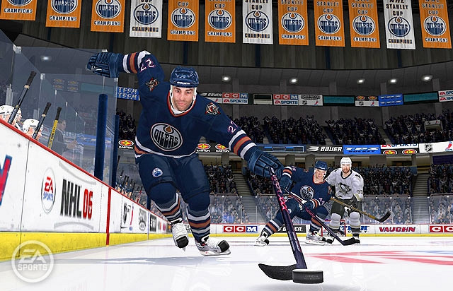 Скриншот из игры NHL 06