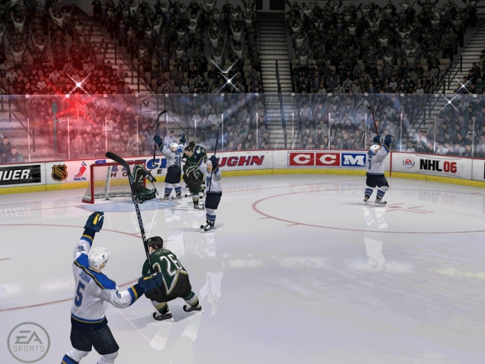 Скриншот из игры NHL 06