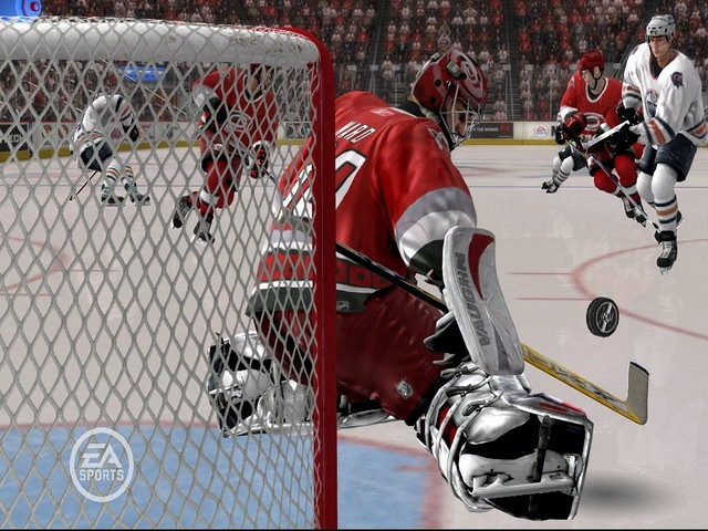 Скриншот из игры NHL 07