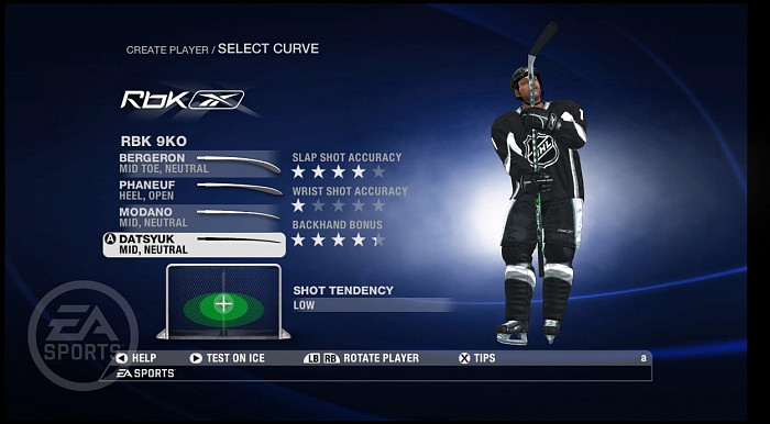 Скриншот из игры NHL 08