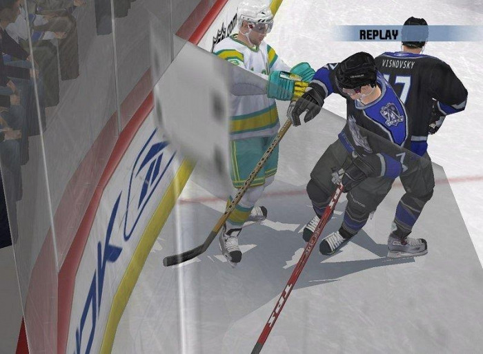 Скриншот из игры NHL 08