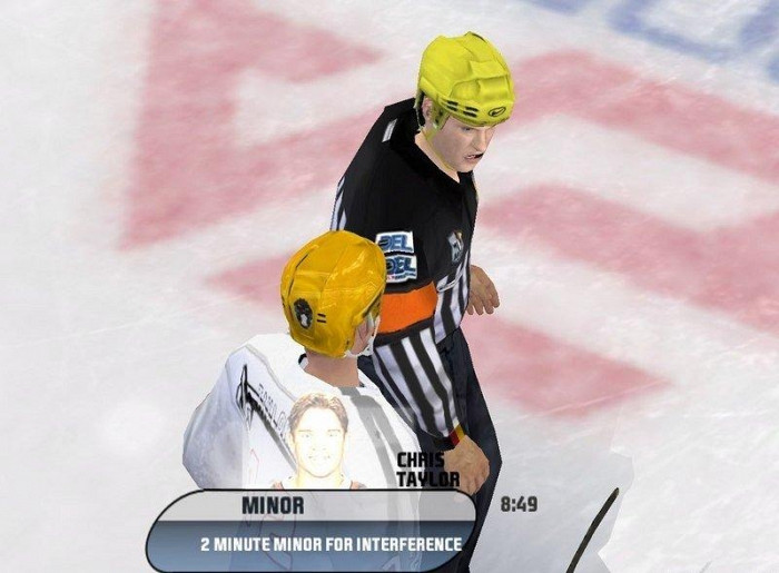 Скриншот из игры NHL 08